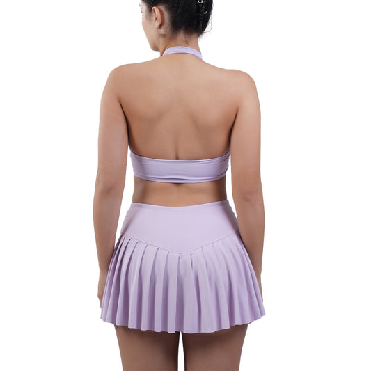 High-waisted Hip Lift with Pocket Sports Tennis skirt