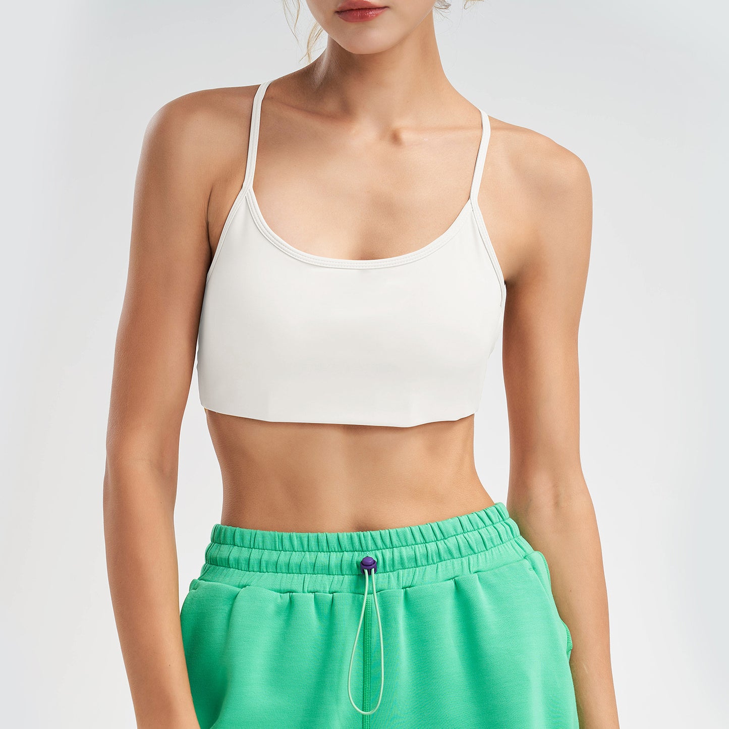 Backless Fitness Gathered  Yoga Bra Yoga