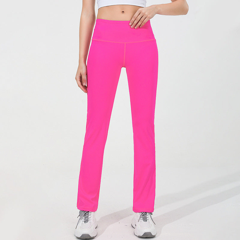 High  Waisted Hip-lifting Wide-leg Flared Pants