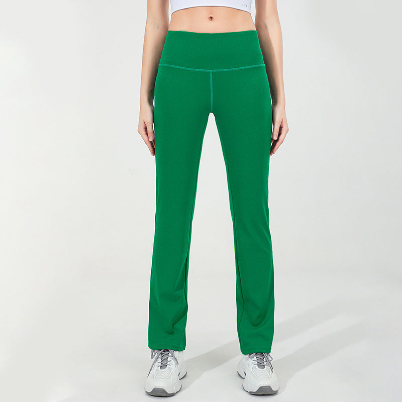 High  Waisted Hip-lifting Wide-leg Flared Pants