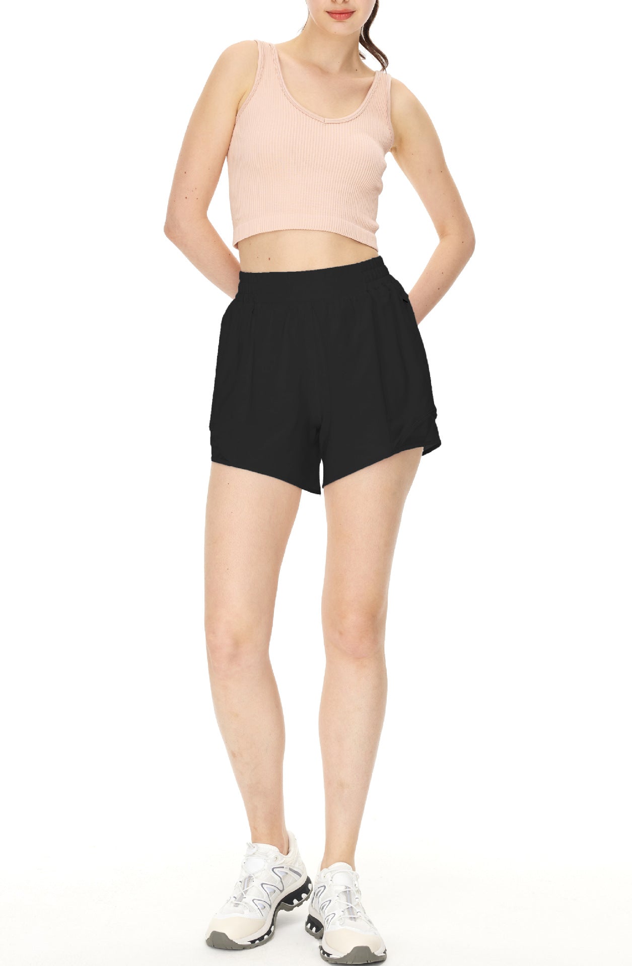 4 Inch Fake Two Pieces Light Speed Running Shorts