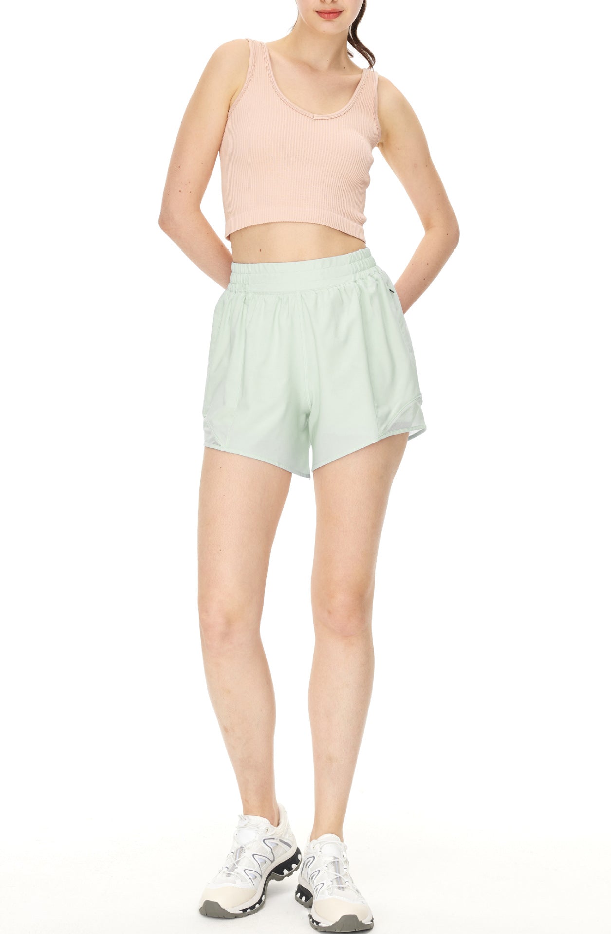 4 Inch Fake Two Pieces Light Speed Running Shorts