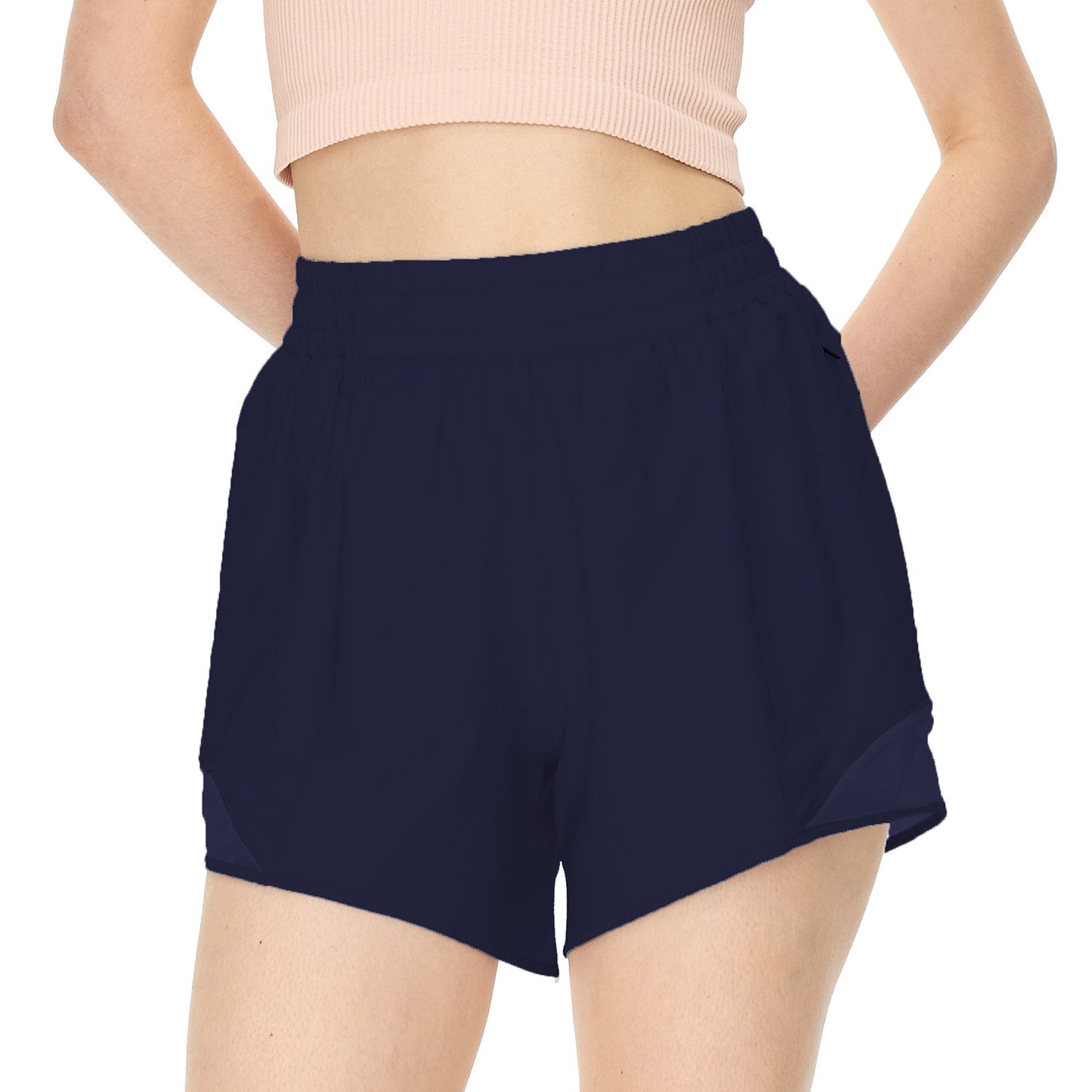 4 Inch Fake Two Pieces Light Speed Running Shorts