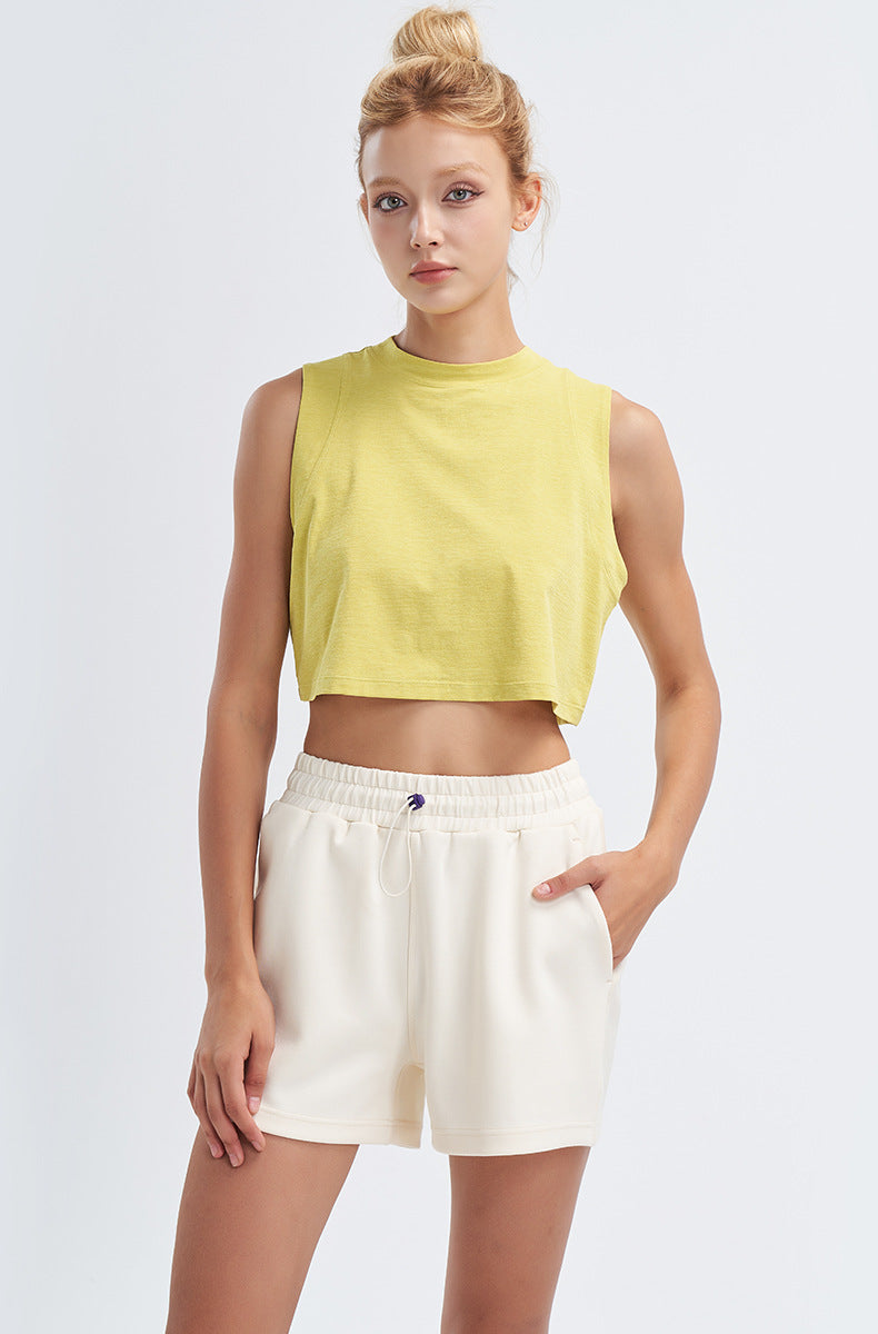 New Sleeveless Yoga Sports Vest