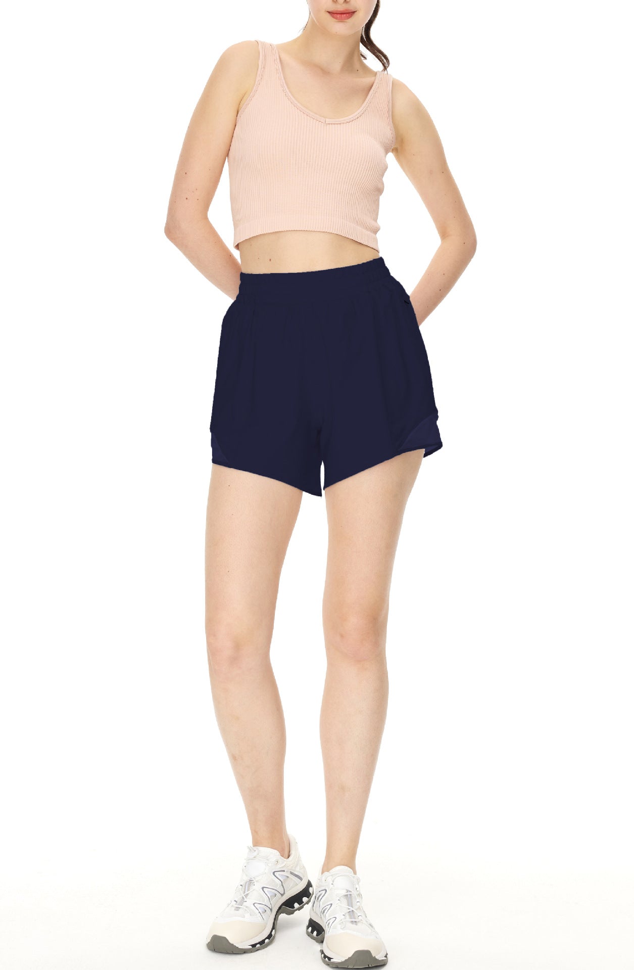 4 Inch Fake Two Pieces Light Speed Running Shorts