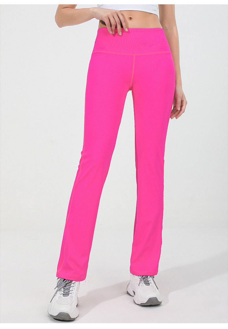 High  Waisted Hip-lifting Wide-leg Flared Pants