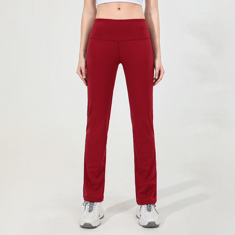 High  Waisted Hip-lifting Wide-leg Flared Pants